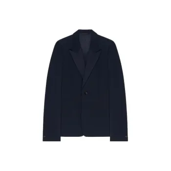 GIVENCHY Jackets Coats Men's Night Blue