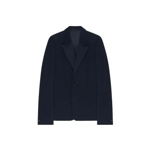 GIVENCHY Jackets Coats Men's Night Blue