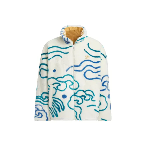 Adidas Originals x FEIFEI RUAN Cny Fur Jacket Jackets Coats Unisex Ecru