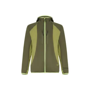 Oakley Drift Tech Fleece Hoodie Jacket Men's Green