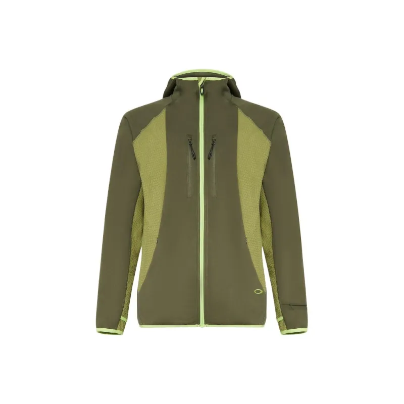 Oakley Drift Tech Fleece Hoodie Jacket Men's Green-0