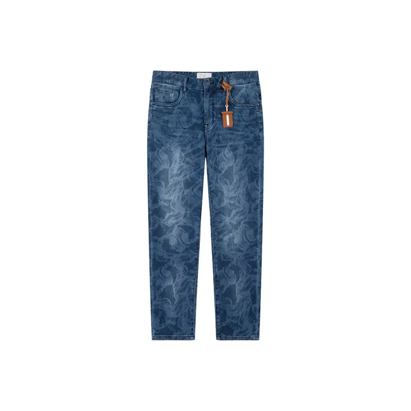 DAVID NAMAN Jeans Men Denim Blue-0