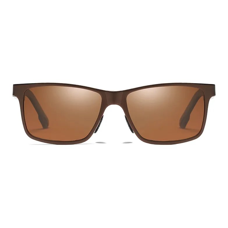YUZHAOLIN Aluminum Magnesium Alloy Square Sunglasses Unisex-8