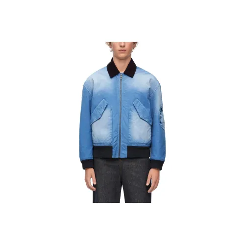 LOEWE Sun Bleached Effect Bomber Jacket