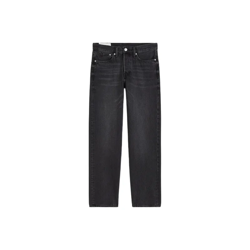 H&M Jeans Men Denim Black-0