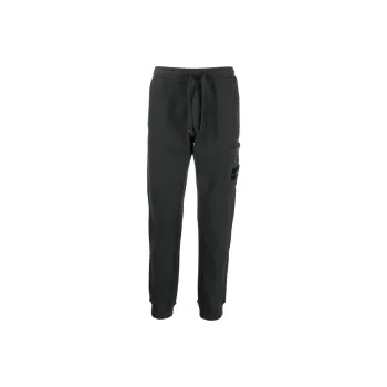 STONE ISLAND Knitted Sweatpants Men's Dark Gray