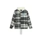 Gray Green Plaid