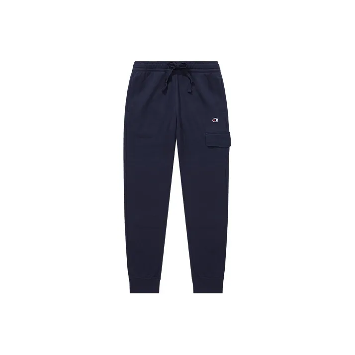 Champion SS22 Jogger Moderate Sweatpants Unisex Navy Blue-0