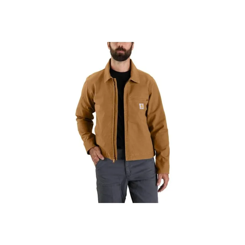 Carhartt 106306 DUCK DETROIT JACKET Jackets & Coats RELAXED FIT Men's-0