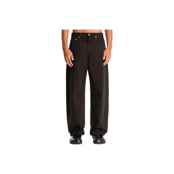 PALM ANGELS Monogram Loose Denim Pants 