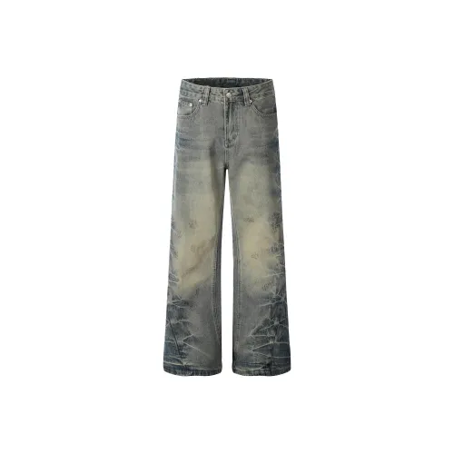 MT99 Jeans Unisex Vintage Blue