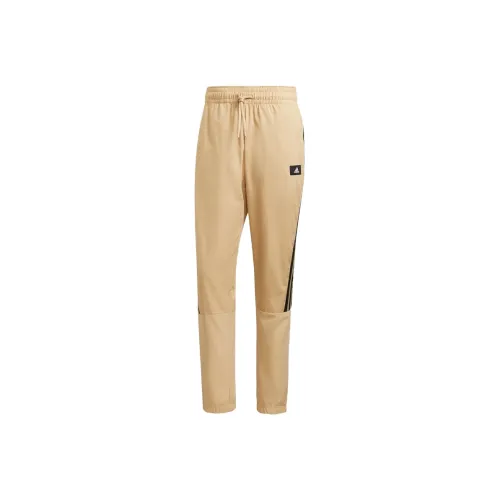 Adidas Knitted Sweatpants Men's Khaki