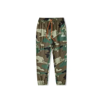 SPALDING Casual Pants Unisex Camouflage