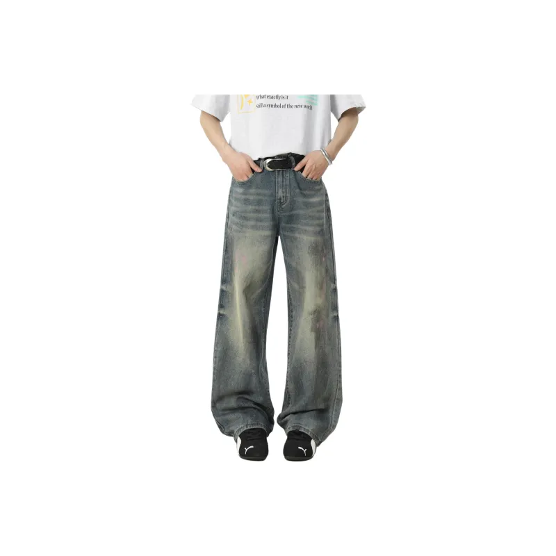 DANGERTIGER Jeans Unisex Vintage Blue-0