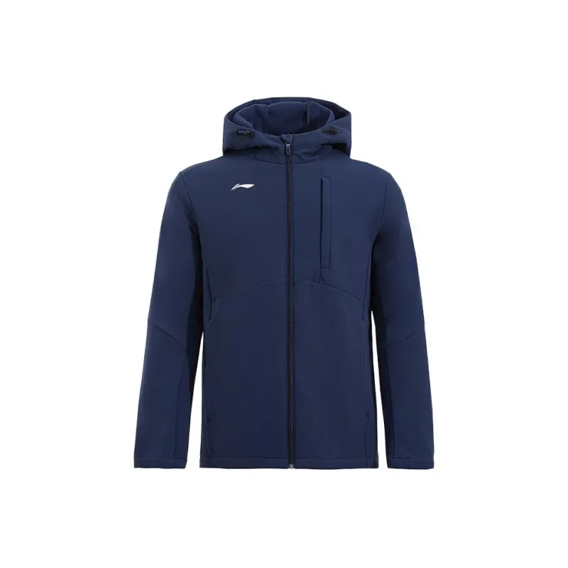 LiNing Badminton Series Trench Coat Men's Blue-0