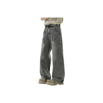 DANGERTIGER Jeans Unisex Concrete Gray