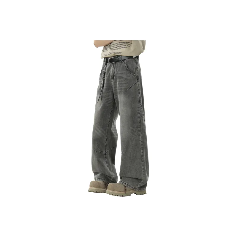 DANGERTIGER Jeans Unisex Concrete Gray-0