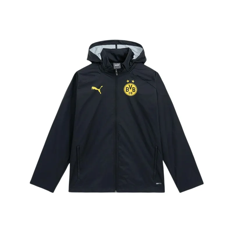 PUMA BVB Training All Weather Jacket Jackets Coats Men's Black-0