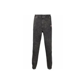 DIESEL Knitted Sweatpants Unisex Black