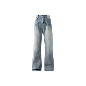 AWAKEN THE ROSE Jeans Unisex Light Blue