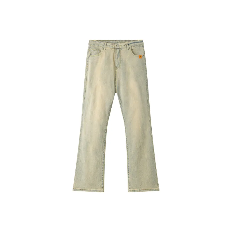 Magmode Jeans Unisex Yellow Mud-0