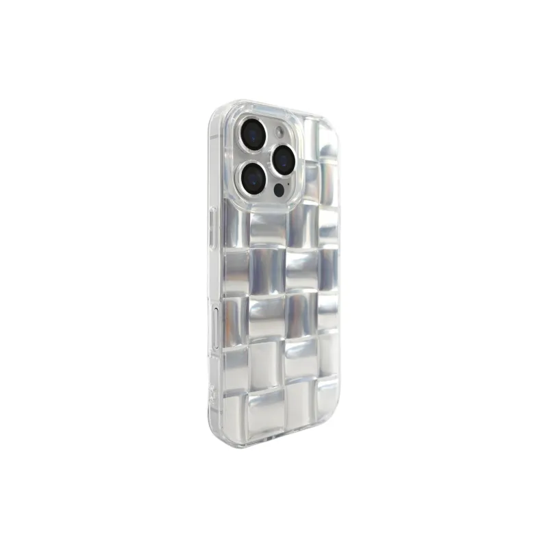 Sopi Acrylic Material Multicolor Small Block Phone Cases Compatible With IPhone 16/15 Pro Max/Apple 13/14 Pro/Max-1