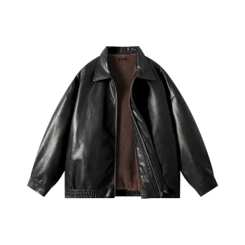 YooMore Leather Jackets Unisex