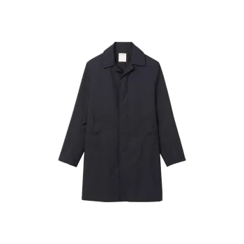 Sandro Düz Kesim Su Geçirmez Ceket Jackets & Coats Men's Blue
