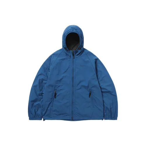 Thisisneverthat FW24 SP Logo Windbreaker Jacket Unisex Blue