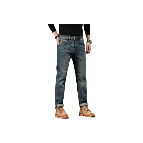 Devanro Jeans Men Blue