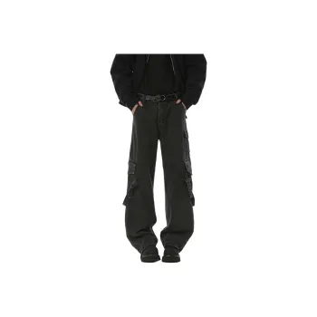VESIBO Jeans Men Black