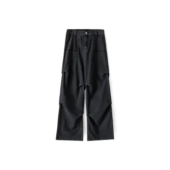 TINA GIA Jeans Unisex Black Gray Color