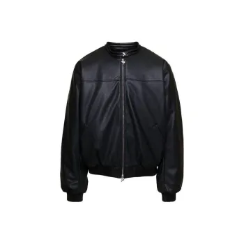 3.Paradis Leatherette Bomber Jacket