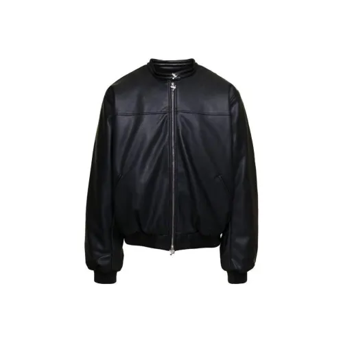 3.Paradis Leatherette Bomber Jacket
