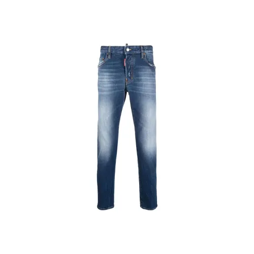 DSQUARED 2 Slim-cut Five-pocket Jeans