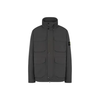 STONE ISLAND Compass Badge Funnel Neck Puffer Jacket