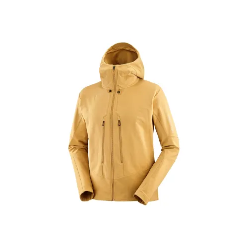 SALOMON Jackets Coats Men's Khaki
