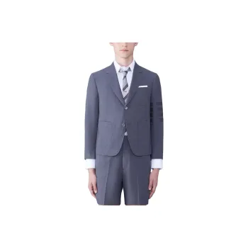 THOM BROWNE 4 Bar Striped Single Breasted Jacket