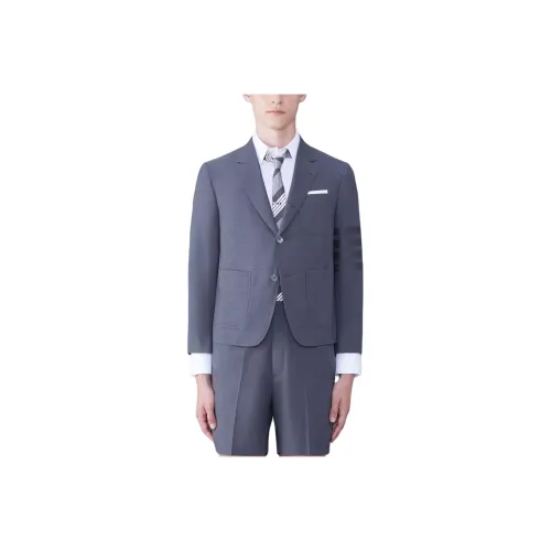 THOM BROWNE 4 Bar Striped Single Breasted Jacket