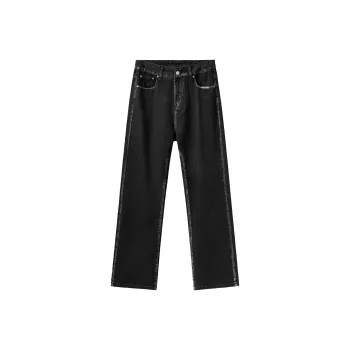 XINYINSU SS24 Jeans Unisex Black