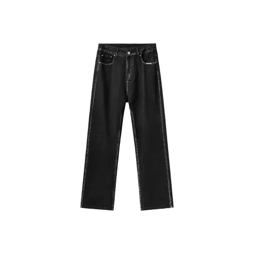 XINYINSU SS24 Jeans Unisex Black
