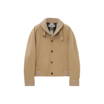 LOEWE SS24 Jackets Coats Men's Sand