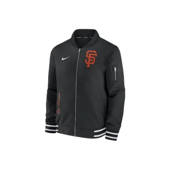 Nike San Francisco Giants Authentic Collection Men's Nike Mlb Full Zip Bomber Jacket
