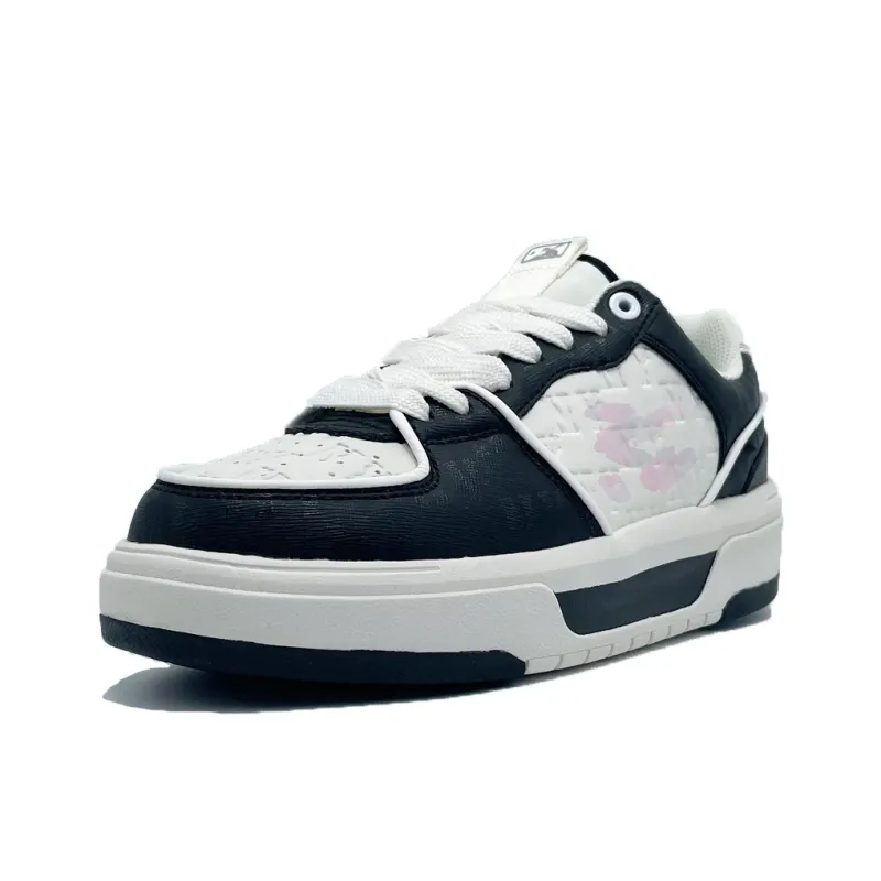 PAIN OR PLEASURE Skateboard Shoes Unisex Dark Blue White-1
