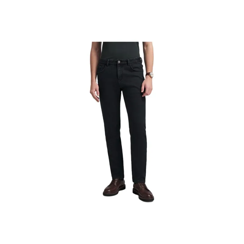 YOUNGOR Jeans Men Navy Blue-0
