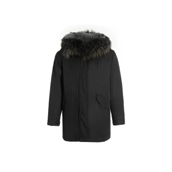 ANDREW MACKENZIE Fur Men's Black
