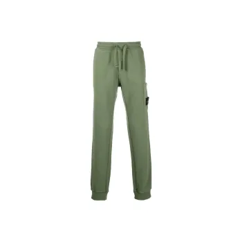 STONE ISLAND Tapered Fleece Track Trousers