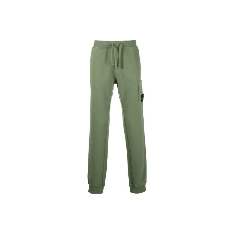 STONE ISLAND Tapered Fleece Track Trousers-0