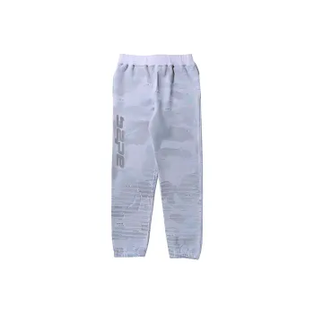 A BATHING APE Text Code Camo Sweatpants