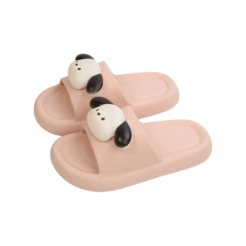 Thin Strips Sandal Slippers Unisex White-7